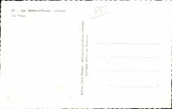 CPSM Sands of olonne the beach