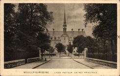 CPA Neuilly sur Seine Lycee Pasteur Entree principale