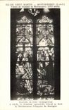 CPA Church Saint Martin Montmorency Stained glass of François de Montmorency