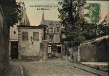 CPA Pontoise the museum