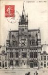 CPA Compiegne Rathaus