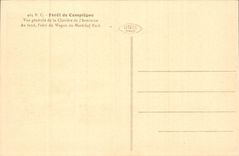 CPA Bohrgerat der Compiegne Ansicht der Reinigung des Waffenstillstands