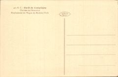 CPA Bohrgerat der Compiegne Reinigung des Waffenstillstands