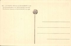 CPA national Cemetery of Douaumont Militaria