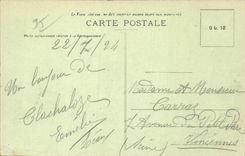 CPA the Guyon Rock Seen on the road and the rocks of Clachaloze