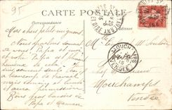 CPA Saint Leu the Godart pond