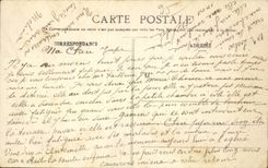 CPA Pontoise Notre Dame Church the miraculous virgin