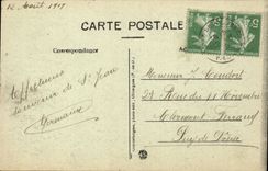 CPA Auvergne Surroundings of Billom Castle of Seynier