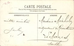 CPA Reims Seen from of the station