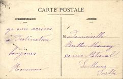 CPA St Etienne Barracks of infantry