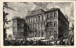 CPA Seen artistic Paris Street of Beautiful arts