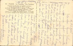 CPA Paris the Pantheon