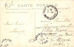 Saumur CPA Street Courcouronne Church Saint Nicolas