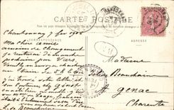 CPA Umlagerungen Parthenay Menigoute des Kopfendes der Wolbung