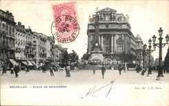 CPA Brussels Places of Brouckere