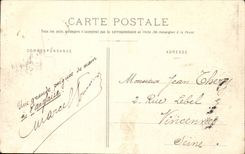 CPA Chartres the Eure seen from of the bridge of Crow Laundrette Lavender fields