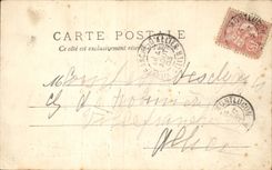 CPA Bourges Gatter und Kathedrale