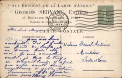 CPA Reproduction d'une eau forte de Henri Farge pour Runeberg Nadeschda