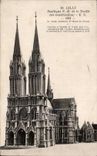 CPA Lille Basilica ND of the Treillised vineyard (in construction)