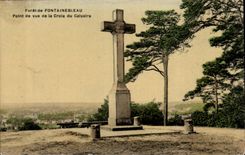 CPA Drill of Fontainebleau Point of view of the cross of the martyrdom