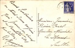 CPA Nancy Monument aux morts