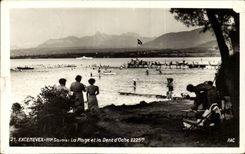 CPA Excenevex the beach and the tooth of Oche