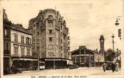 CPA Rouen District of the station (Right Bank)
