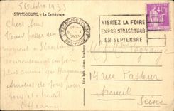 CPA Strasbourg the cathedral