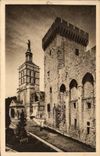 CPA Avignon Gaumen der Papste die Kathedrale und die Aufsatz Landschaft