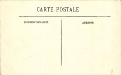 CPA Fontainebleau main street and the church