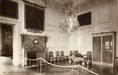 CPA Versailles Large Trianon Library of Napoleon 1st library