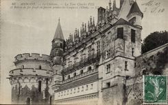 CPA Amboise Le chateau La tour Charles VII