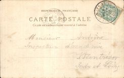 Aix les Bains CPA the Roman arc