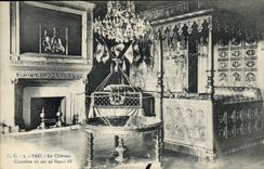 CPA Pau the castle Room or is Henri IV