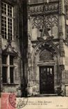 CPA Evreux episcopal Palate Gate and window on has court
