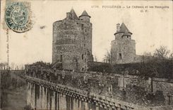 CPA Ferns the castle and walls