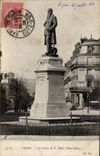 CPA Dijon Statue of F hard Plac Darcy