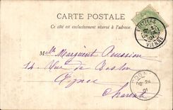 CPA Poitiers Church Notre Dame la grande