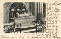 CPA Tours Tomb of the children of Charles XIII