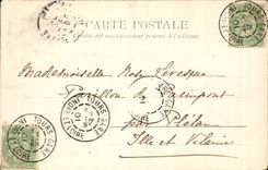 CPA Tours Tomb of the children of Charles XIII