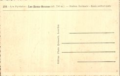 The Pyrenees CPA Good Water Thermal spa Water sulfurisees