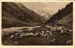 The Pyrenees CPA Road of Warm water to the baths of Panticosa by Gabas and the collar of Pourtalet