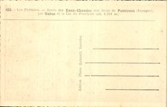 The Pyrenees CPA Road of Warm water to the baths of Panticosa by Gabas and the collar of Pourtalet