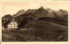 The Pyrenees CPA thermal Road Good Water argeles Gazost the collar of Aubisque