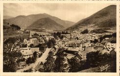 Die Pyrenees CPA Arreau auf der thermischen Strasse von Bagnerres de Bigorre hat Luchon zwischen den Kragen von Aspin und Peyresourde