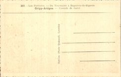 CPA von Tournalet hat Kaskade Bagnerresde Bigorre Gripp Artigue von Garet