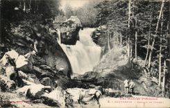 CPA Cauterets Kaskaden von Cerisey