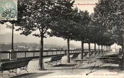 CPA Pau Boulevard of the Pyrenees