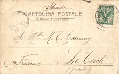 CPA Italy Italia Island of Capri veduta da pond