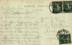 CPA Lyon Places Composts the Bartholdi fountain